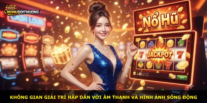 Không gian giải trí hấp dẫn với âm thanh và hình ảnh sống động